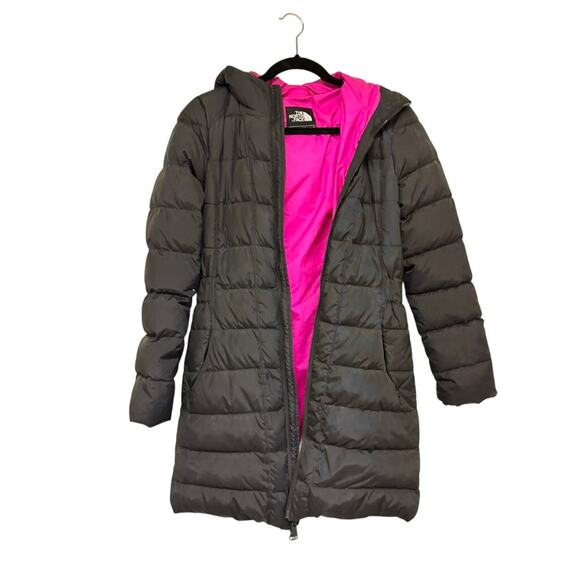 The North Face Women's 550 Hoodie Down Coat Black Size Small - Picture 1 of 3